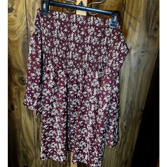 Summer Floral Off-Shoulder Mini Dress – XL – NWT - Picture 3 of 3